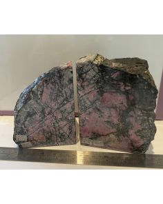 Rhodonite Bookends CW701`