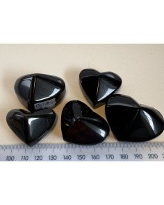 Rainbow Obsidian Heart CW765