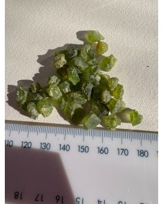 peridot tumbled stone