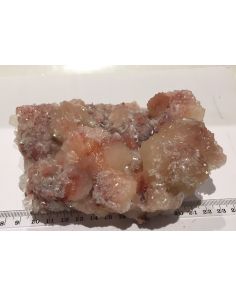 Red Zeolite Apophyllite, Stilbite FL12