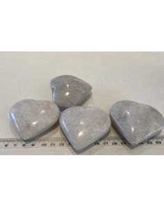 White Onyx Heart FL331