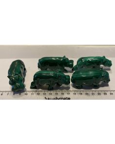 Malachite Hippopotamus FL54