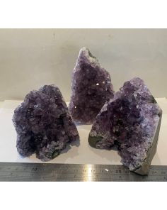  Amethyst Cluster Cut Base FL60