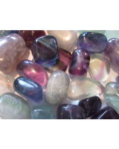 fluorite tumbled stone