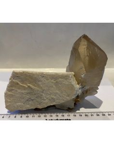 Citrine Lepidolite in Feldspar G16