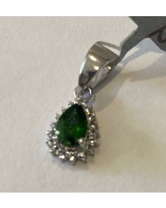 Chrome Diopside Pendant GT372