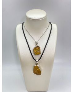 Citrine Pendant Free-form  PJ597