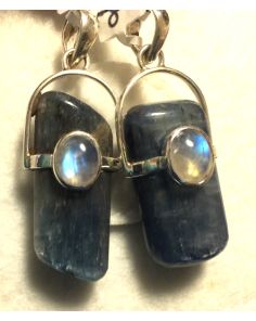 Kyanite Moonstone Pendant PJ127A