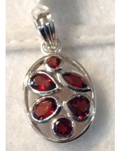 Garnet Pendant TH237