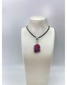 Cobalt Calcite Pendant AA12