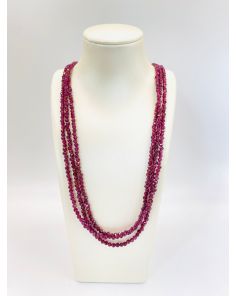 Rhodolite Garnet Necklace PJ006