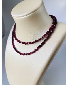 Rhodolite Garnet Necklace PJ003