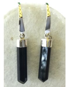 Black Tourmaline Earring PJ154