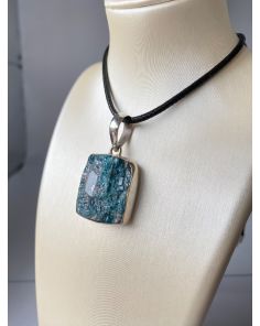 Blue Apatite Pendant SM06