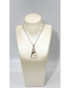 Tourmalinated Quartz Pendant PJ667