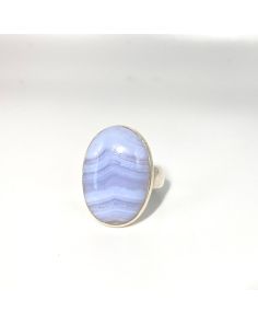 Blue Lace Agate Ring PJ836