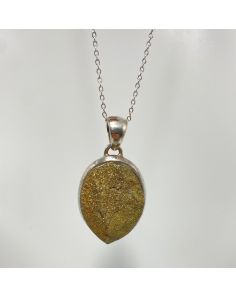 Rainbow  Pyrite Pendant P210