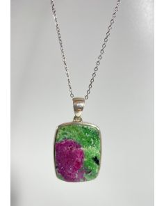 Ruby & Fuchsite Pendant PJ795