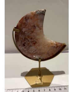 Crazy Lace Agate Moon KK1016