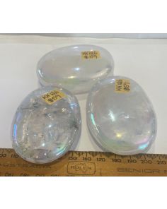 Rainbow Aura Large Palm Stones KK126