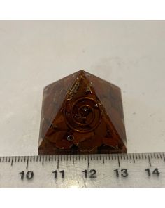 Orgonite Red Jasper Pyramid KK860