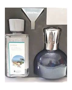  Lampe Berger Paris Magic blue Gift set   (Silver Flame Top) LBPO4324
