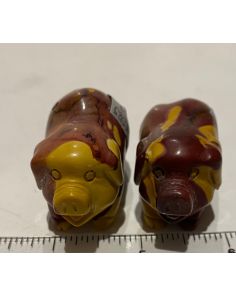 Mookaite Pig Small MBE585