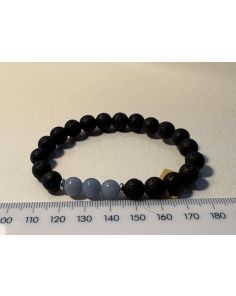 Lava Stone Angelite  Bracelet MBE886