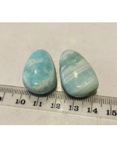 Hemimorphite Tumbled Stones Pendant MBE900