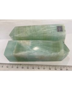 Caribbean Blue Calcite Obelisk MBE952