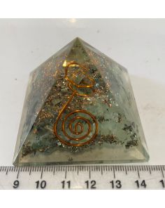 Epidote Orgonite Pyramid OA03