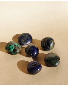 Azurite Malachite Tumbled Stone Q525