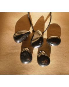 Hematite Tumble Pendant E379