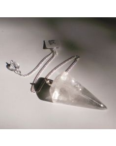 Clear Quartz Pendulum E774