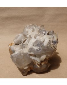 Topaz, Clear Quartz and Mica Q021