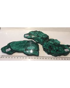  Malachite Slices 150 +grams EFI225