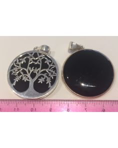 Onyx Tree of Life Pendant PJ187