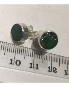 Chrome Diopside  Rough Studs PJ384