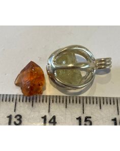 Citrine and Yellow Apatite PJ485