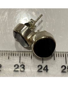Black Tourmaline Studs PJ529