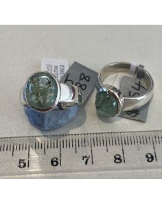 Emerald Natural Rutiled Ring PJ588