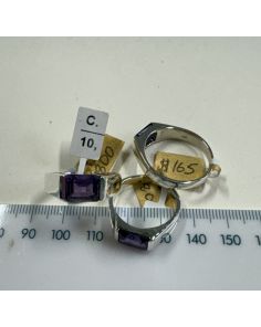 Amethyst Men's Faceted Ring PJ800