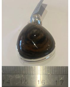 Gold Sheen Obsidian Pendant SJ86