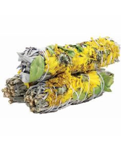 SMUDGE STICK - Sunflower Sage 10cm