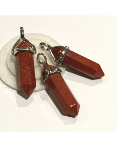 Red Jasper Double Terminated Pendant MBE202