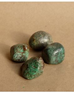 Turquoise tumbled stone