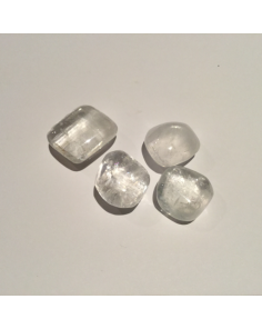 White Calcite Tumbled stone IEC65