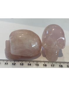 Rose Quartz Skull YD119