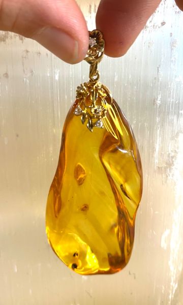 Baltic Amber Pendant CCC01BM 